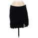 Sam Edelman Casual Bodycon Skirt Mini: Black Print Bottoms - Women's Size 8