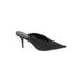 Tony Bianco Heels: Slip-on Stilleto Cocktail Party Black Print Shoes - Women's Size 8 1/2 - Pointed Toe