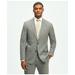 Brooks Brothers Men's Explorer Collection Classic Fit Wool Pinstripe Suit Jacket | Grey | Size 43 Regular