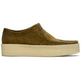 Tan Wallabee Cup Oxfords