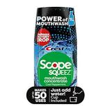 Scope Squeez Mouthwash Concentrate Cool Peppermint Flavor 50mL Bottle Equal Uses up to 1L Bottle *vs 1L Scope Outlast Mouthwash Squeez to Control The Strength