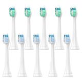 GÂ·PEH 10 Pack For Philips Sonicare Electric Clean Replacement Toothbrush Brush Heads