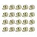 80Pcs Mini Plastic Skull Heads Halloween Skull Head Toys Small Skull Head Decors DIY Jewelry Decors