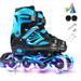 Pristin Skating shoes Wheels Kids Inline Adjustable Inline Up Inline Up Wheels Rookin YUBZ BUZHI Inline Adjustable