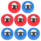 8 Pcs Tabletop Shuffleboard Toys Indoor Soccer Ball -balls Funny Rolling Beads Soccer Toy Board Game Rolling Balls Child