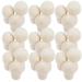 30 Pcs Wood Mushroom Home Decor Plain Natural Unfinished Mushrooms Wooden Model Things to Paint on Ornament Child