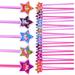 25 Pcs Toys for Girls Girl Toys Chidrens Toys Adorable Pentagram Sticks Kid Toys Party Game Fairy Wands Toy Star Shape Plastic Child