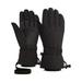 Fearlessin Skiing Gloves Professional Windproof Sports Hands Warmer Outdoor Winter Sport Glove Clothing Accessory Fingers Warm Cover Black S