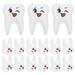 15 Pcs Artificial Tooth Toy Toys Teeth Model Jewlry Making Teeth Toy Plastic Teeth Child