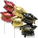 6Pcs Graduation Cap Balloon Decoration Large Grad Cap Balloons Graduation Party Decoration