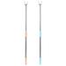 2 Pcs Clothes Pole Coat Hangers Clothesline Rod Retractable Closet Adjustable Household Heavy Duty