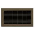 MYXIO 154R 12X12 Heavy Duty Floor Return Air Grille 12-Inch x 12-Inch Floor Return Air Grille Brown