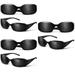 6 Pcs Vision Correction Glasses Pinhole Eye Glasses Pinhole Eyeglasses Eyes Care Tool