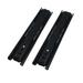 2 Pcs Heavy Duty Slide Rails Close Drawer Glides Furniture Drawer Sliding Tracks Drawer Slides Guides Drawer Track Three-stage Furniture Steel