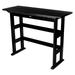 highwood Lehigh Eco-friendly Balcony Table - Bar-height Black