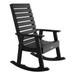 Bahia Verde Outdoors Riverside Rocking Chair Black Sand