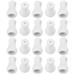 20pcs Blind Pull Cord Knobs Plastic Replacement Pull Ends for Roman Shades Curtain