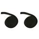2 Rolls Washers Bbq Accessories for Grill Grill Accesories Smoker Grill Tape Outdoor Grill BBQ Seal Gasket Smoker Seal Sealing Strip