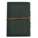 Journal Notebook- Pirate Travel Journal Loose- leaf Diary Sketchbook PU Bound Blank Notebook Notepad Diary Jotter ( Dark Green )