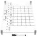 1 Set Erasable Acrylic Board Acrylic Clear Dry Erase Board Acrylic Drawing Board for School Kitchen Fridge