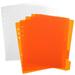 12 Sheets Color Index Loose-leaf Core Separator Paper Binder Clips Aesthetic Dividers Detachable Notebook Tabs