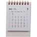 Vintage Decor Personalized Calendar Year Calendar Decorative Standing Calendar Home Accessory Household Desk Calendar 2024 Mini Desk Calendar Vertical Paper Office