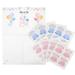 1 Set of Gender Reveal Game Stickers Poster Set Baby Shower Game Supplies Gender Reveal Decors