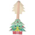 Christmas Tree Shaped Bird Stand Parrot Stand Wood Birds Perch Stand Desktop Parrot Stand