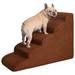 Pristin Pet stairs 5 Stairs beds Beds Small Curved Pet Stairs Indoor Stairs Balanced Pet Indoor Older Stairs Small Stairs beds Stairs OWSOO BUZHI Small 5 Curved Bed Non-Slip Balanced Bed Non Slip