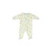 Gerber Long Sleeve Onesie: White Bottoms - Size 0-3 Month