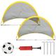 Pinnaco Soccer Goal Portable Soccer Stakes Soccer Equipment Kids Soccer Indoor Outdoors 2 Outdoors Kids Popup Portable Soccer Net Set Soccer Nebublu Dazzduo