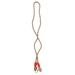 2 Pcs Backyard Swing Accessories Swing Hanging Straps Swing Strap Outdoor Swing Hangers Adjustable Swing Rope Child