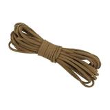 Uxcell 5.5 Yards x 3mm Faux Suede Leather Cord String for Bracelet Necklace Beading Dark Khaki