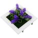 Picture Frames Artificial Plants Artificial Lavender Plants Pendant Wall Hanging Lavender Plants Lifelike Lavender Plants Decor Plant Photo Frame Delicate Plastic