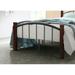 Hodedah Complete Metal Platform Bed with Headboard, and Footboard