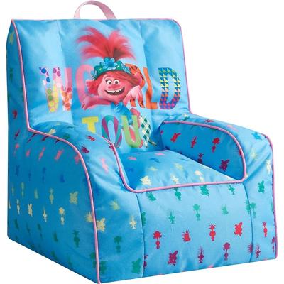 DreamWorks Trolls World Tour Kids Bean Bag Chair with Carry Handle