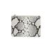 Ann Taylor Clutch: Silver Snake Print Bags