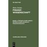Öffentlicher Kredit, öffentlicher Haushalt, Finanzausgleich - Heinz Kolms