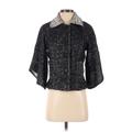 Simon Chang Jacket: Short Black Jackets & Outerwear - Women's Size 4