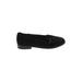 Anne Klein Flats: Slip On Chunky Heel Casual Black Solid Shoes - Women's Size 6 - Round Toe