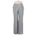 Giorgio Armani Wool Pants - High Rise: Gray Bottoms - Women's Size 48