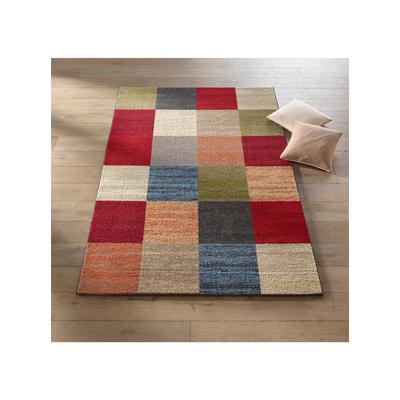Teppich HEINE HOME Gr. 8, bunt (terracotta, bunt), B:200cm H:12mm L:200cm, Polypropylen, Kunstfaser, Teppiche Image