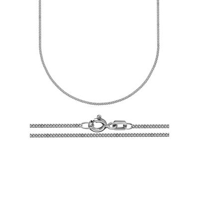 Panzerkette FIRETTI "Schmuck Geschenk Silber 925 Collierkette in mehreren Breiten" Gr. 38, silber (silberfarben), Halsketten, Damen, 38, Silber 925 (Sterlingsilber), B: 2mm, Made in Germany, B:2mm Image
