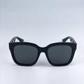 Gucci Accessories | Gucci Gg1338s 001 Sunglasses Black Green Grey Square Women | Color: Black/Gray | Size: Os