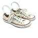 Converse Shoes | Converse All Star Low Top Sneakers Canvas Ivory Mens 5 Womens 7 | Color: Cream | Size: 7