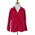 Columbia Jackets & Coats | Columbia Hot Pink Fleece Jacket Girl's Size L 14-16 Full Zip Pockets Sweater | Color: Pink | Size: Lg