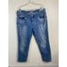 Levi's Jeans | Levi's Womens Boyfriend Jeans Size 31 Blue Denim Ankle Crop Cotton Blend Casual | Color: Blue | Size: 31