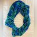 Lilly Pulitzer Accessories | Lilly Pulitzer Infinity Scarf | Color: Blue/Green | Size: Os