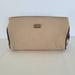 Burberry Bags | Burberry Vintage Canvas Cosmetic Toiletry Bag Beige Small Pouch Zip Retro Logo | Color: Gold | Size: Os