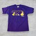 Disney Shirts & Tops | Beauty And The Beast ~ Belle, Beast And Enchanted Objects ~ Disneyland T-Shirt | Color: Purple/Yellow | Size: Lg